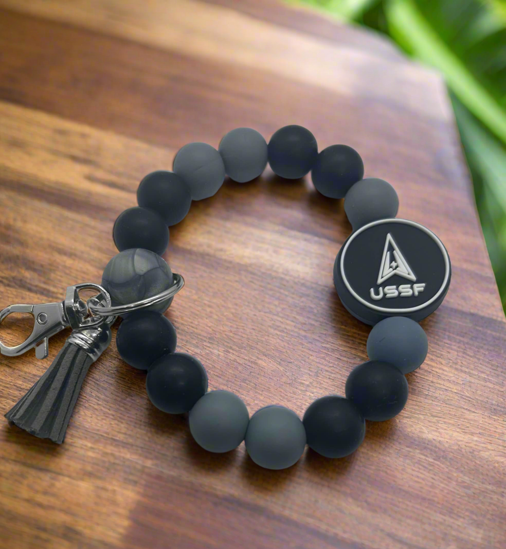 United States Silicone Beaded Space Force