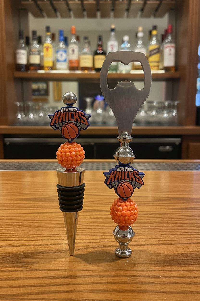 New York Knicks Bottle Opener and Wine Stopper