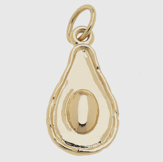 Avocado Charm in Shiny Gold