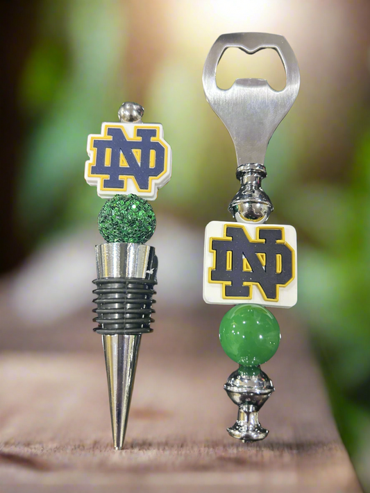 Notre Dame Bottle Opener and Wine Stopper