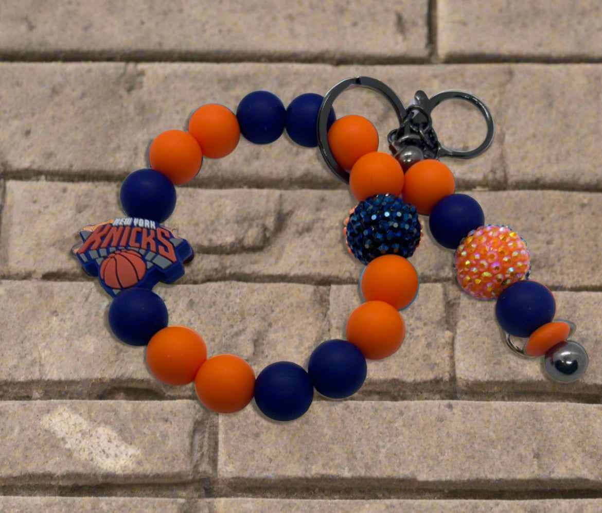 Collection of Beaded Accessories themed for NBA teams