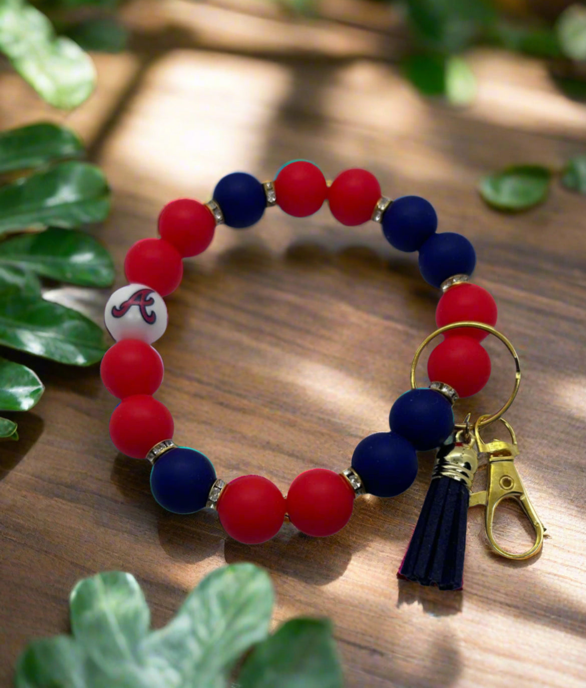 Collection of Beaded Jewelry and Accessories themed for MLB teams