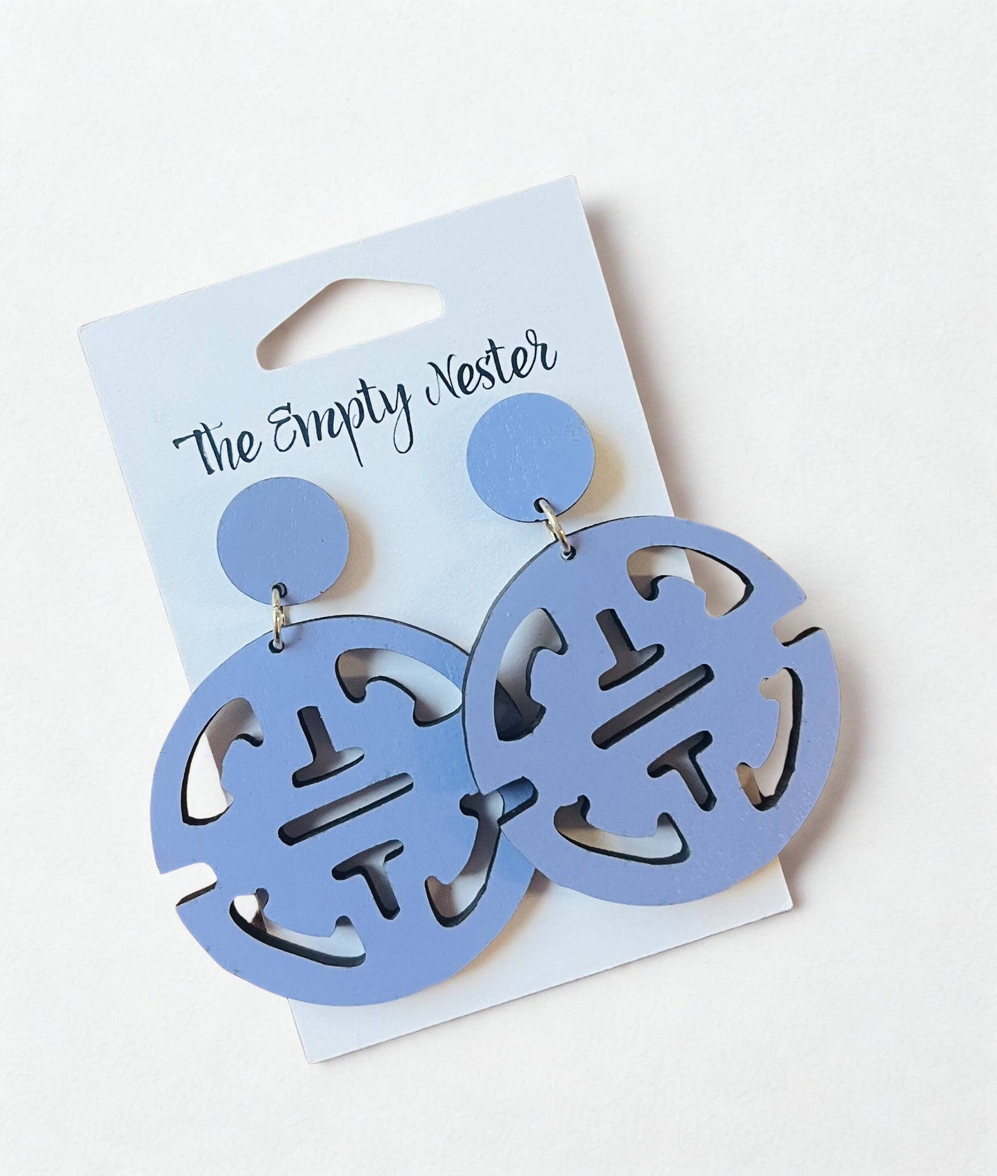 Colorful Greek Earrings: Aqua