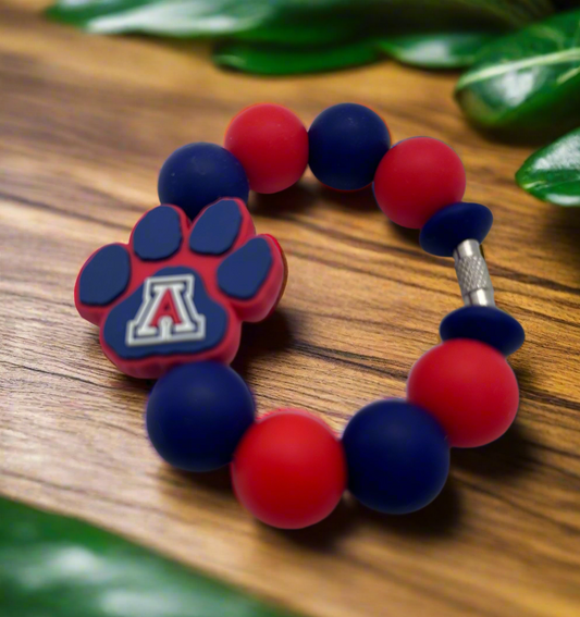 University of Arizona Wildcats Silicone Beaded Stanley Cup Charm