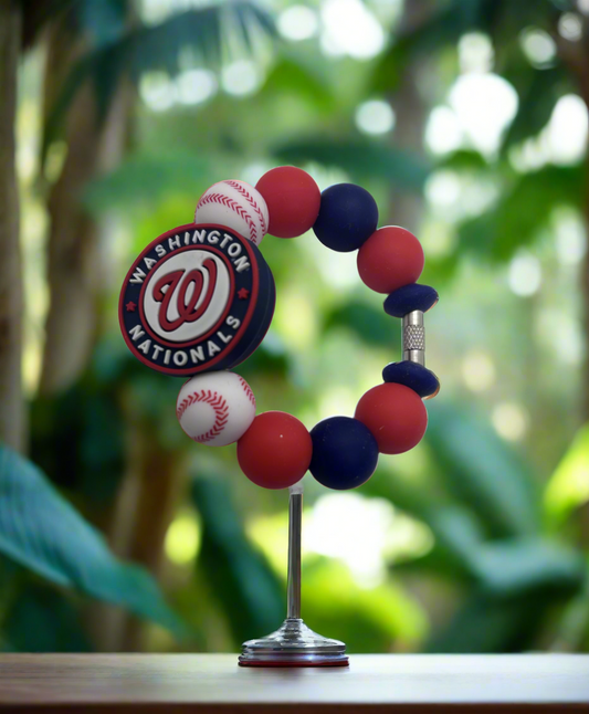 Washington Nationals MLB Silicone Beaded Stanley Cup Charm