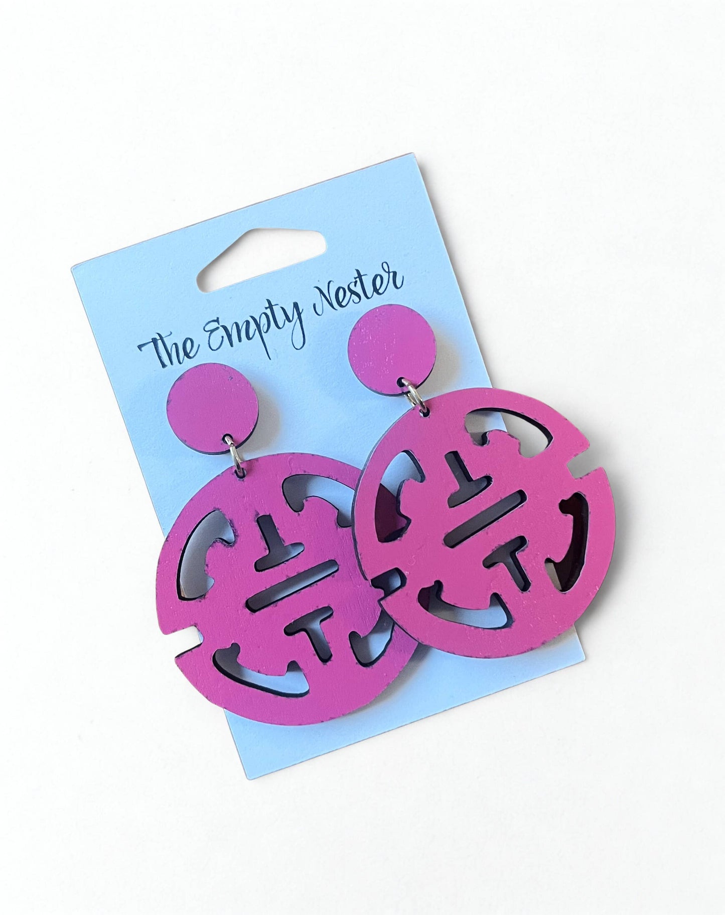 Colorful Greek Earrings: Aqua