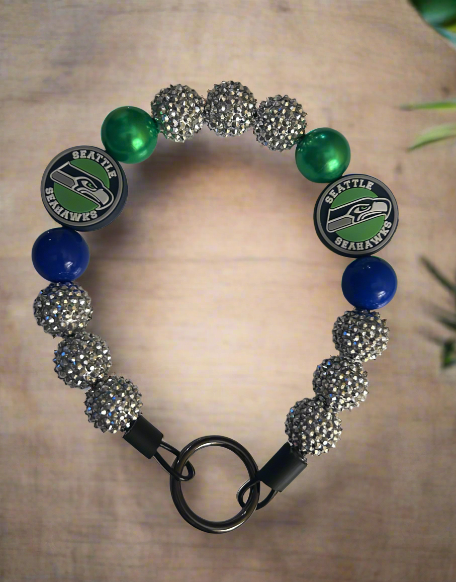 Seattle Seahawks NFL Custom Dog Collar