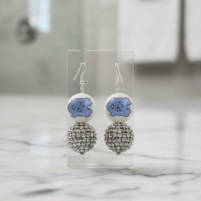 UNC University of North Carolina at Chapel Hill TarHeels Game Day Earrings