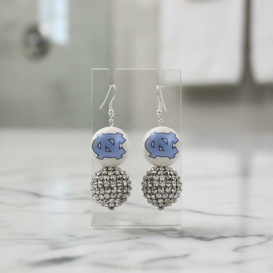 UNC University of North Carolina at Chapel Hill TarHeels Game Day Earrings