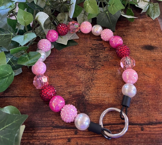 Valentines Day Custom Beaded Dog Collar