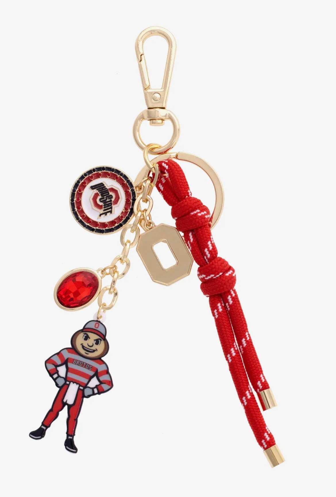 Ohio State Buckeyes Cluster Bag Charm