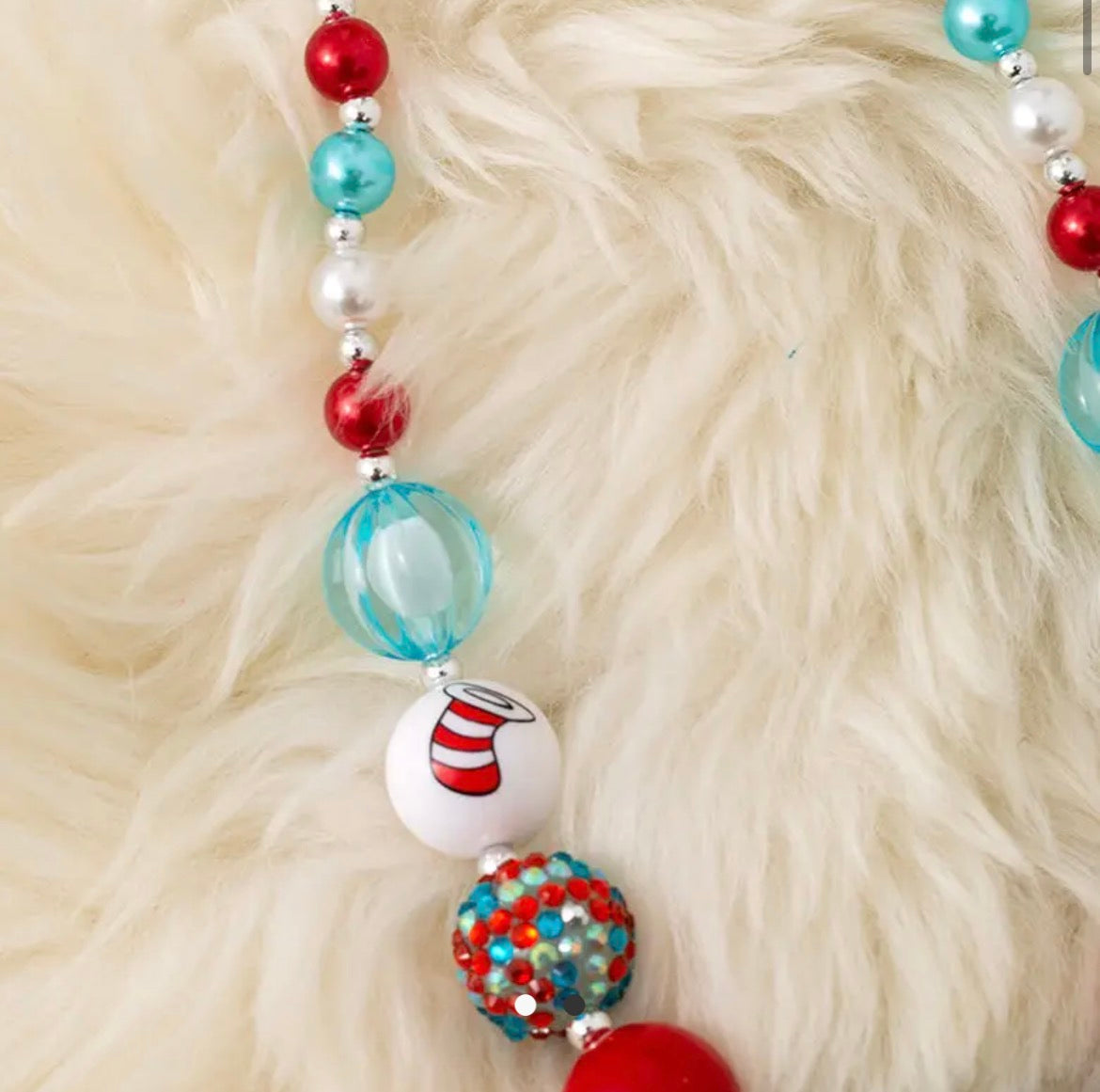 Kids Multiple Printed Bubble Necklaces