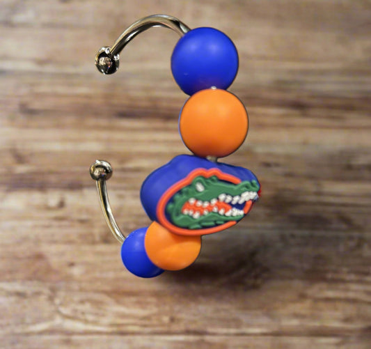 University of Florida Silicone Beaded Bangle Bracelet