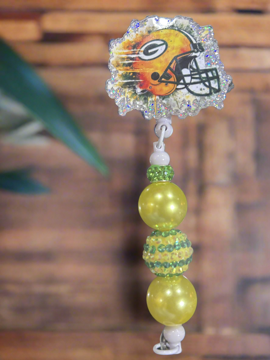 Green Bay Packer Badge Reel